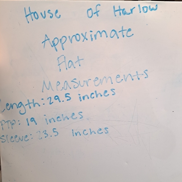 House Of Harlow Light Green Linen Blend Long Double Breasted Blazer Jacket Sz XS - Picture 8 of 8